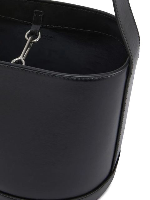 Jil Sander Cannolo bucket bag - Black
