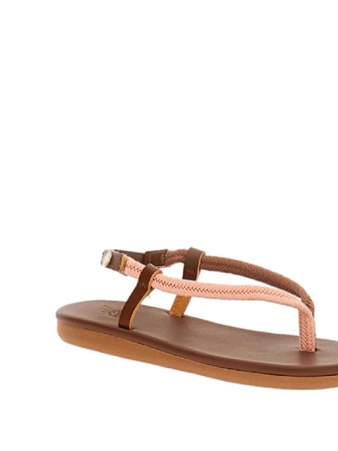 Ancient Greek Sandals braided strap sandals - Brown