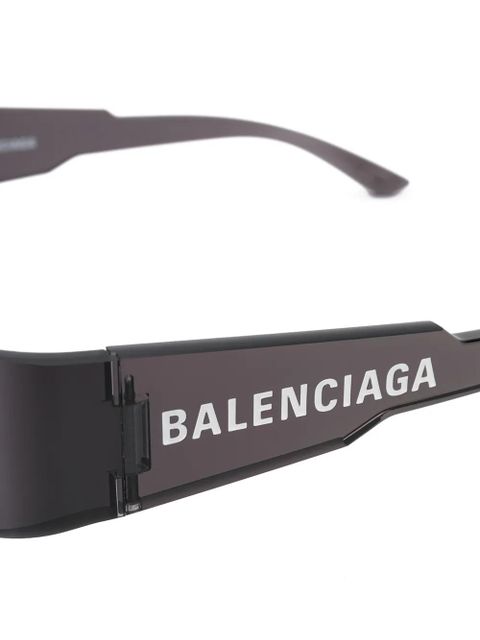 Balenciaga Eyewear band sunglasses - Black