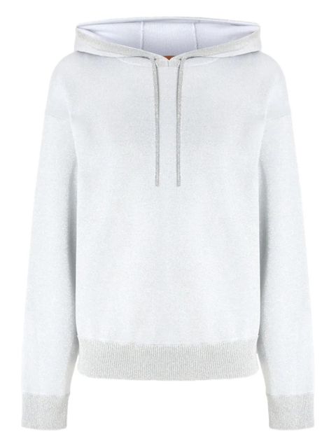 Missoni metallic-threading hoodie - Silver - zdjęcie produktu nr 1