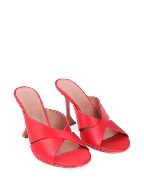 Amina Muaddi Salma sandals - Red - zdjęcie produktu nr 2