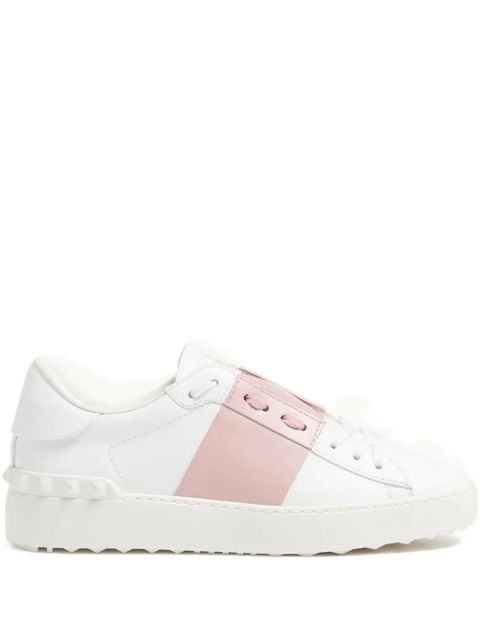 Valentino Garavani Open low-top leather sneakers - White