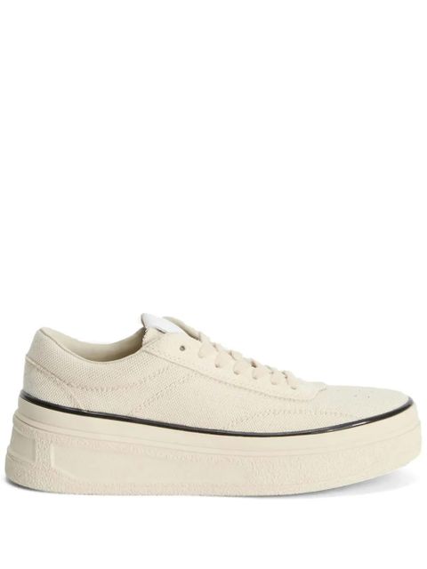 Jil Sander canvas sneakers - Neutrals - zdjęcie produktu nr 1