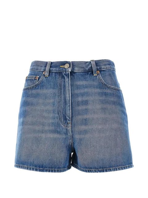 Valentino Garavani belt-loop pocket shorts - Blue - zdjęcie produktu nr 1