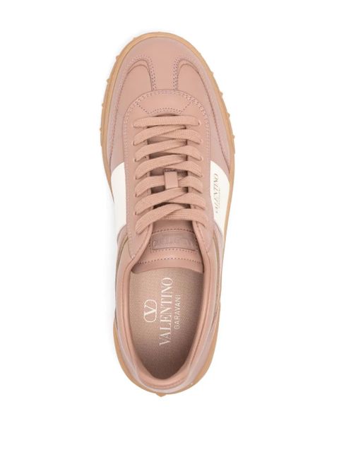 Valentino Garavani Upvillage low-top leather sneakers - Pink - zdjęcie produktu nr 2