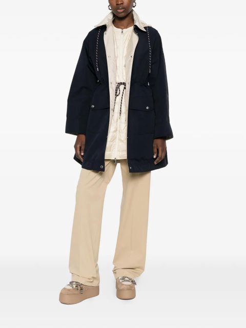 Moncler hooded pocket parka - Blue - zdjęcie produktu nr 2