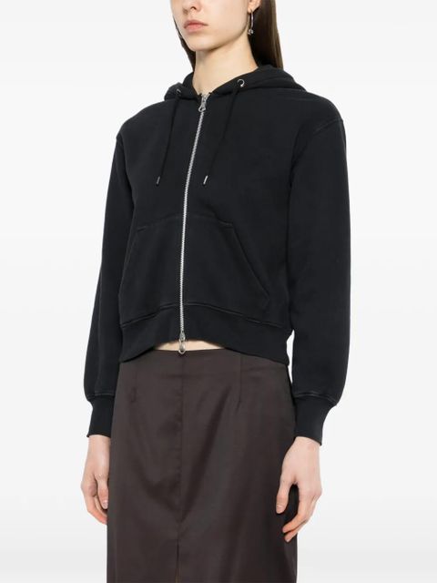 OUR LEGACY two-way zip-fastening hoodie - Black