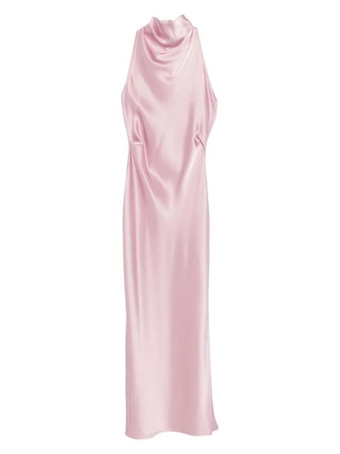 Nanushka cowl-neck midi dress - Pink - zdjęcie produktu nr 1
