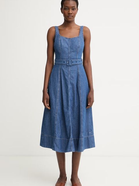 Tommy Hilfiger sukienka jeansowa - zdjęcie produktu nr 1