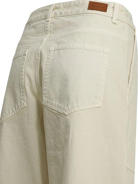 Moncler patch-pocket jeans - Neutrals