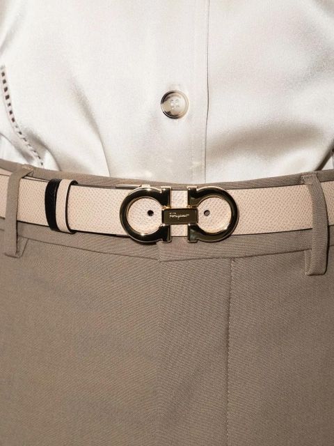 Ferragamo Gancini-buckle reversible belt - Neutrals - zdjęcie produktu nr 2