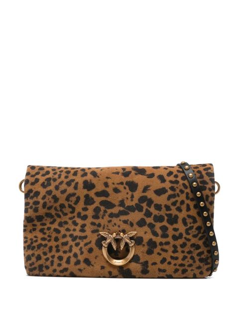 PINKO Love One Slouchy clutch bag - Brown - zdjęcie produktu nr 1