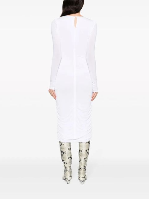 ISABEL MARANT Logane cut-out midi dress - White