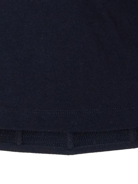 TWINSET bustier-detail T-shirt - Black