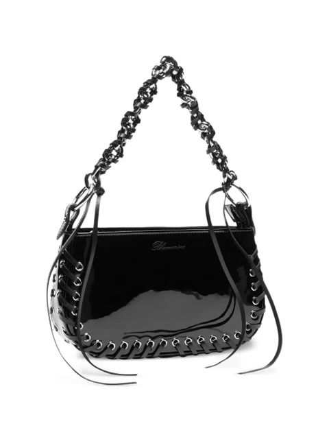 Blumarine mini Toy eyelet-embellishment shoulder bag - Black