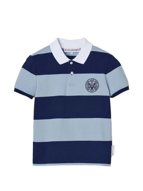 Marc Jacobs x A.P.CC striped polo top - Blue - zdjęcie produktu nr 1