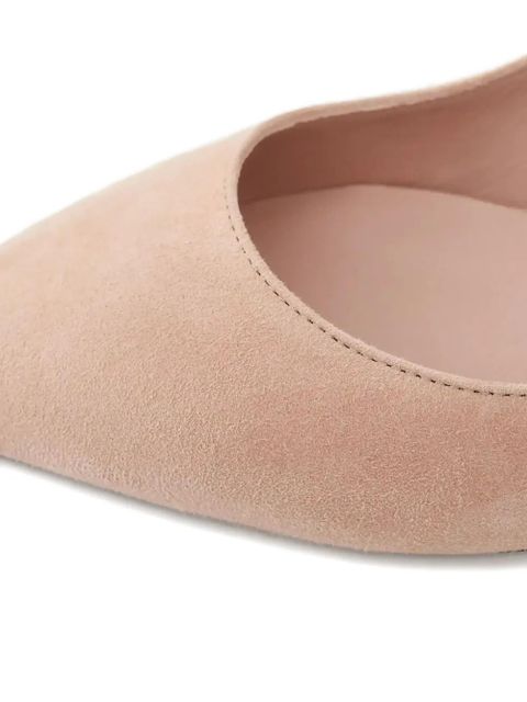 Jimmy Choo 85mm Romy suede pumps - Neutrals