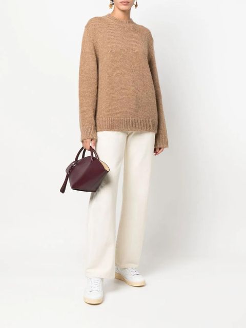 Jil Sander wool knit jumper - Brown - zdjęcie produktu nr 2