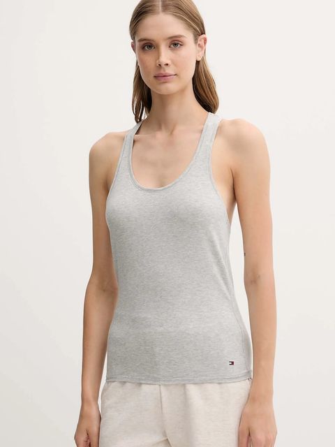 Tommy Hilfiger top 2-pack kolor szary UW0UW05748