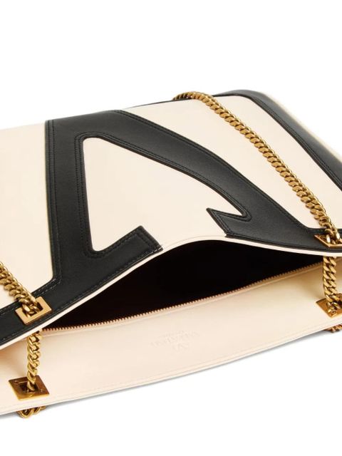 Valentino Garavani medium Viva Superstar leather tote bag - Neutrals