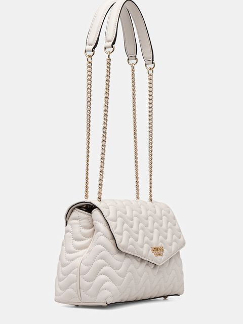 Guess torebka MELISANDRA kolor beżowy HWQG96 53210