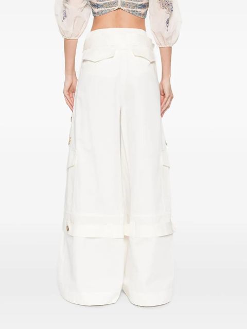 ZIMMERMANN Illuminate cargo pants - White