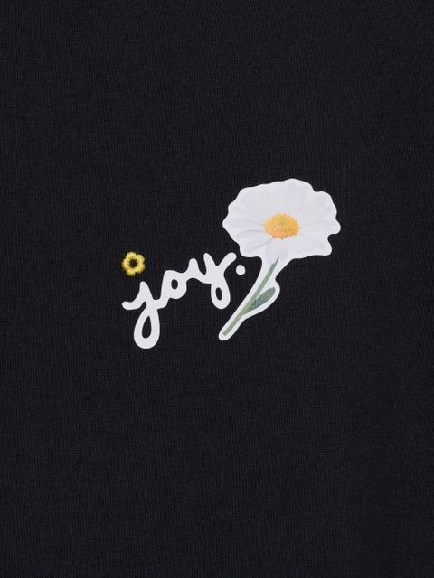 Marc Jacobs daisy cotton T-shirt - Black