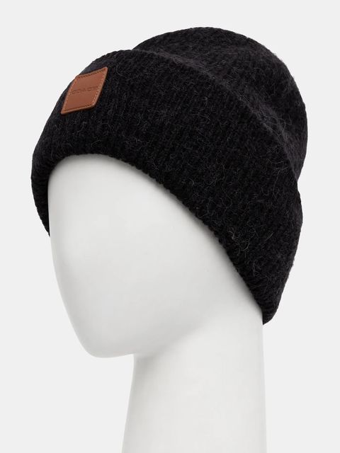 Coach czapka z dodatkiem wełny kolor czarny 29CU825