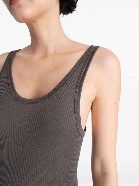 LEMAIRE suspenders tank top - Brown