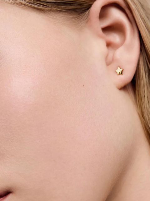 Monica Vinader star-shaped stud earrings - Gold - zdjęcie produktu nr 2
