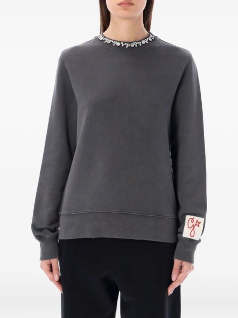 Golden Goose embellished crewneck sweater - Grey - zdjęcie produktu nr 1