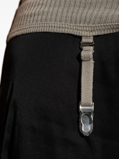 LEMAIRE ribbed suspender top - Neutrals