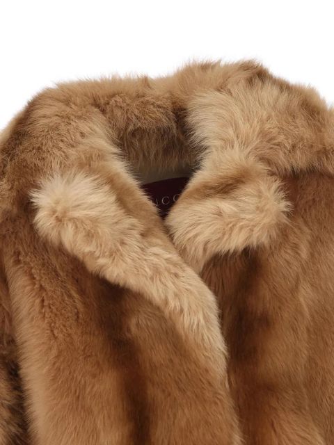 Gucci shearling coat - Brown