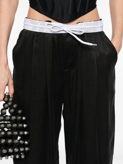 Alexander Wang pleated trousers - Black