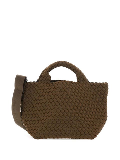 NAGHEDI woven top handle tote bag - Brown - zdjęcie produktu nr 2