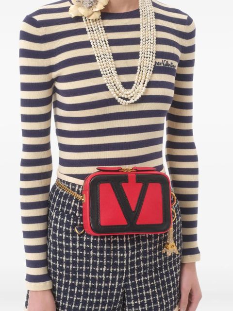 Valentino Garavani Chez-motif sweater - Blue