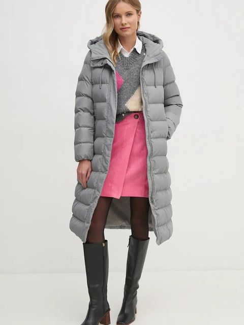 Geox kurtka damska kolor srebrny zimowa W4628E-T3144-F1787 - zdjęcie produktu nr 2