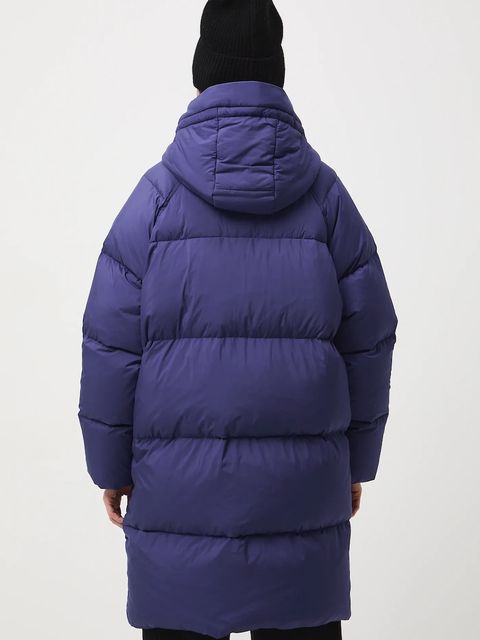 Medicine płaszcz puchowy kolor fioletowy - zdjęcie produktu nr 2