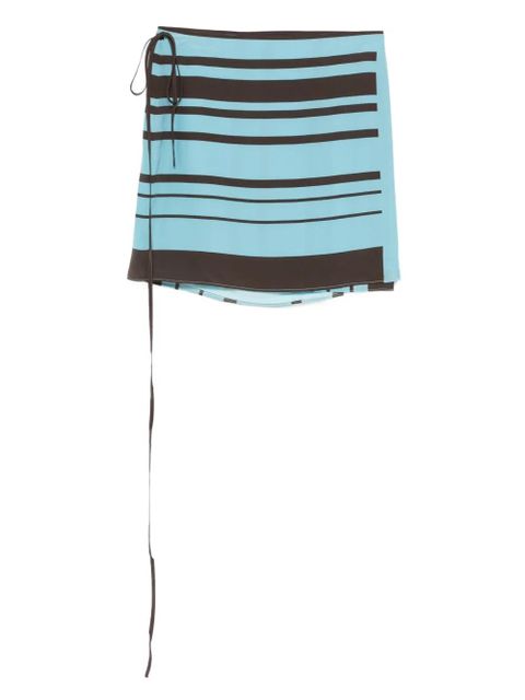 SIR. Rioja wrap mini skirt - Blue - zdjęcie produktu nr 1