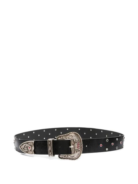 PINKO embellished buckle belt - Black - zdjęcie produktu nr 1