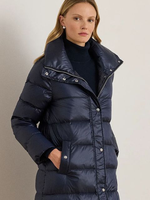 Lauren Ralph Lauren kurtka kolor granatowy 297P04089