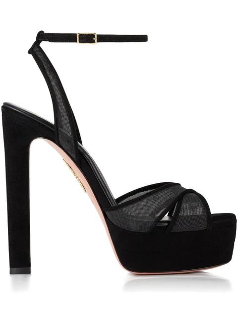 Aquazzura 130mm Divine sandals - Black