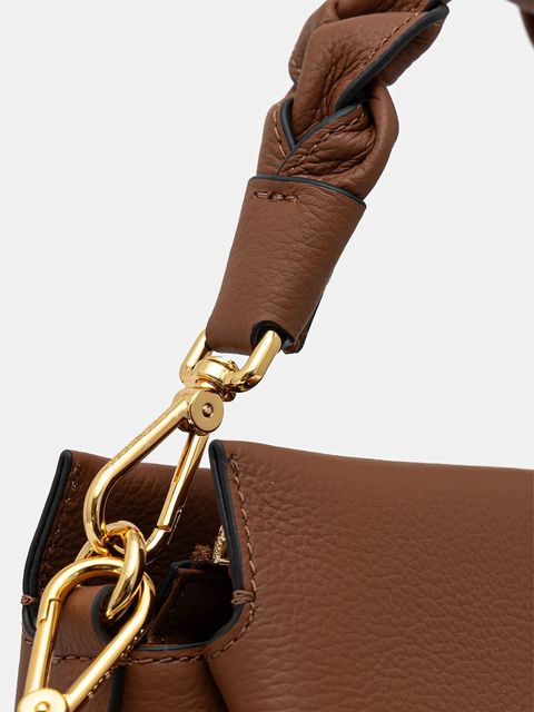 Coccinelle torebka skórzana kolor brązowy E1 M50 58 01 01