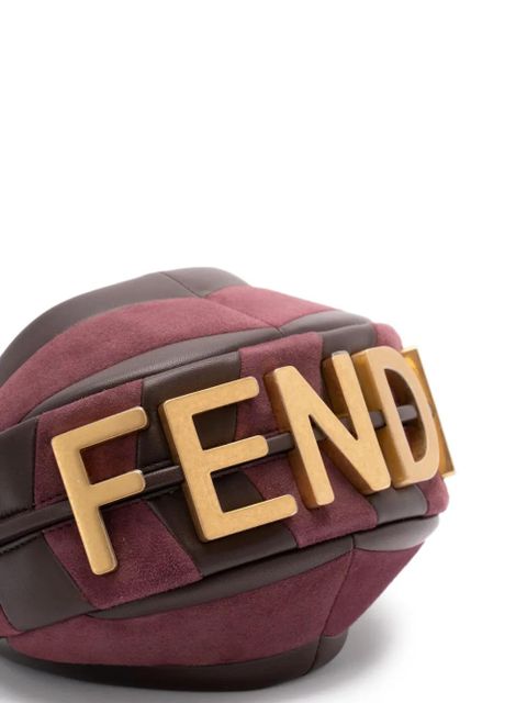 FENDI mini Fendigraphy tote bag - Red
