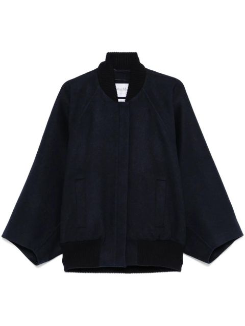 Max Mara Zenone bomber jacket - Blue - zdjęcie produktu nr 1
