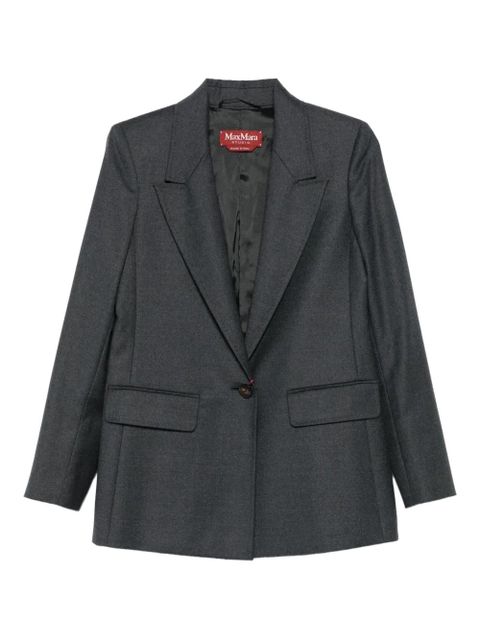 Max Mara single-breasted blazer - Grey - zdjęcie produktu nr 1