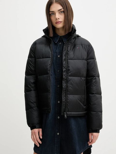 Tommy Jeans kurtka kolor czarny zimowa DW0DW21619 - zdjęcie produktu nr 1