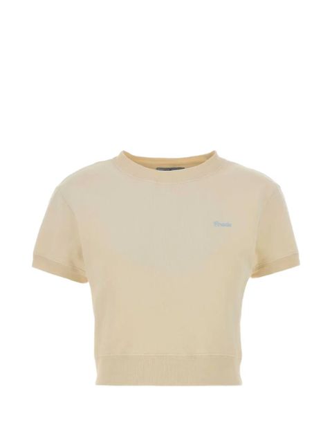 Prada round-neck T-shirt - Yellow - zdjęcie produktu nr 1