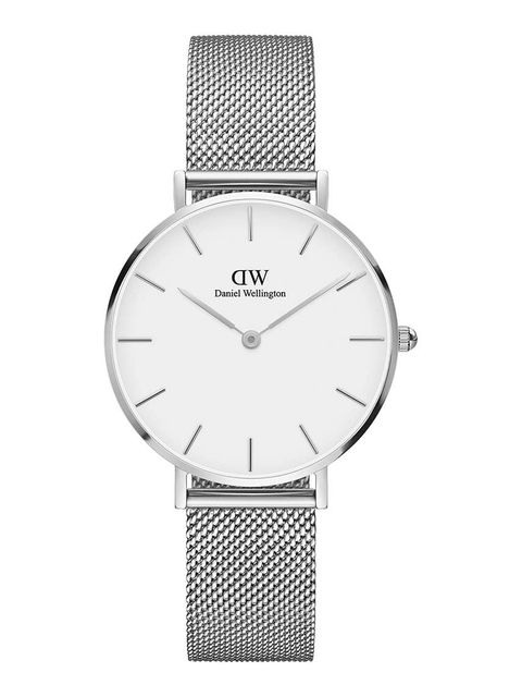 Daniel Wellington zegarek Petite 32 Sterling damski kolor srebrny - zdjęcie produktu nr 1