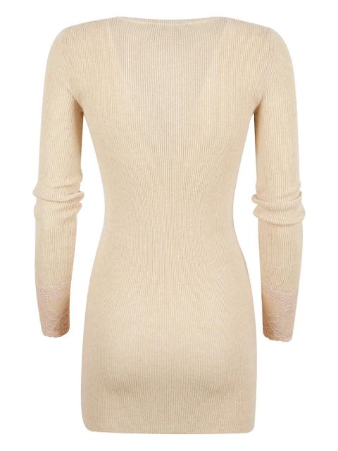 Valentino Garavani long-sleeve mini dress - Neutrals - zdjęcie produktu nr 2